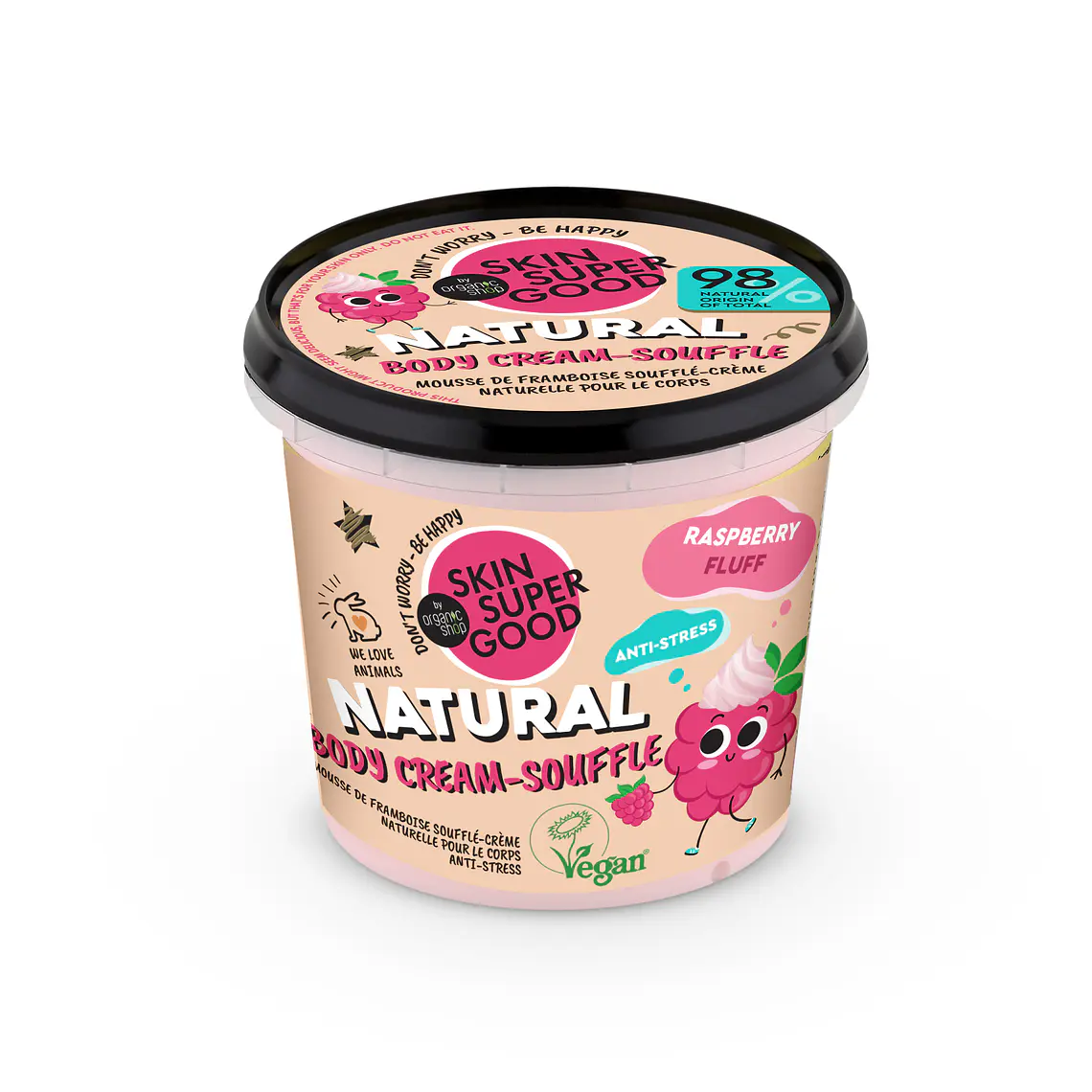 CREMA-SOUFFLE CORPORAL FLUFF DE FRAMBUESA 360 ML 1
