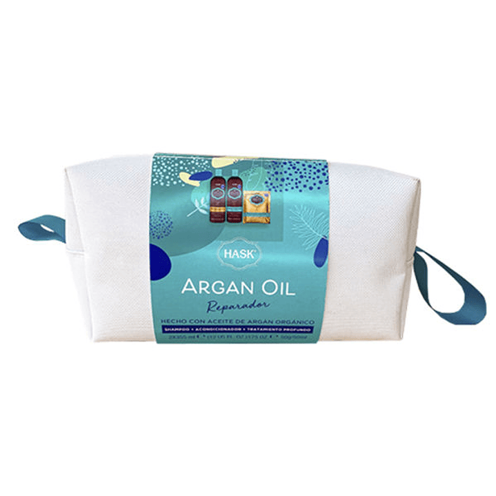 Cosmetiquero Shampoo+Acondicionador+Sachet Argan 1