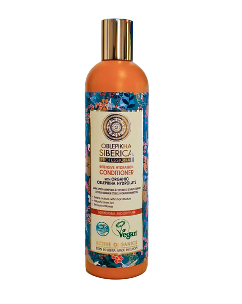 Acondicionador cabello Normal y Seco Espino Amarillo Oblepikha Natura Siberica 400 ml