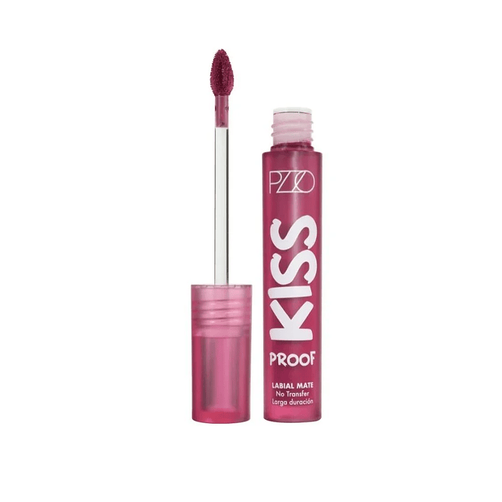 Labial liquido Kiss Proof Pink Mauve Intransferible - PETRIZZIO 1