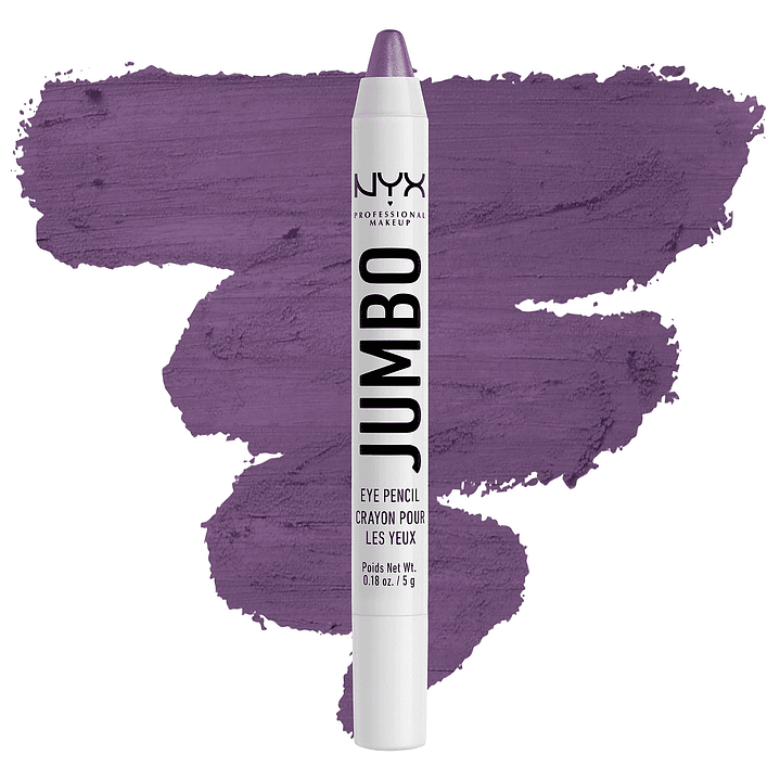 Delineador de ojos Jumbo Eye Pencil EggPlant - NYX 1