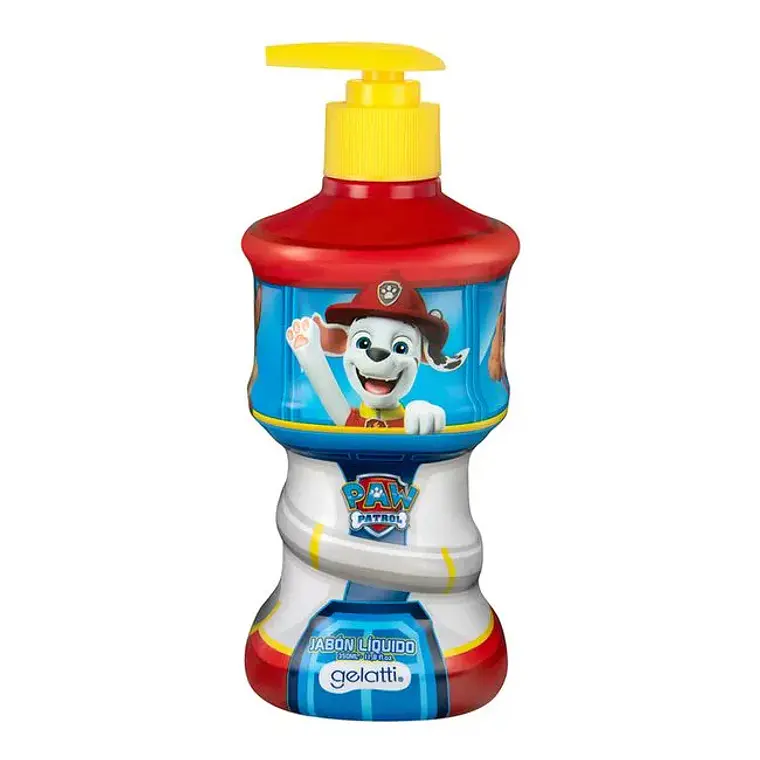 Jabón líquido Paw Patrol 350 ml - GELATTI 1