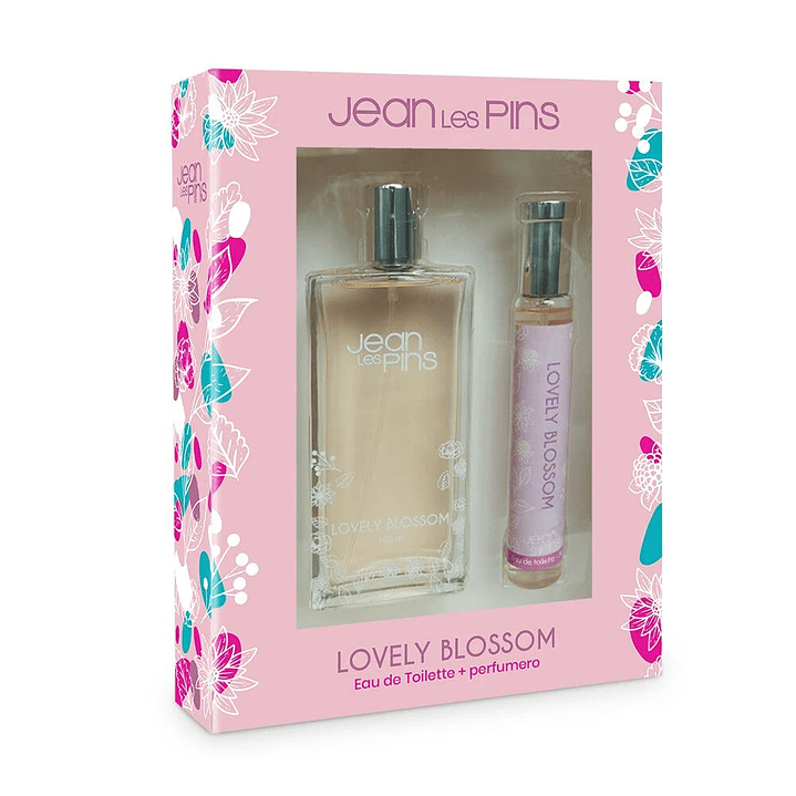 Estuche Fragancia Lovely Bloss 100 mL + Perfumero Miniatura de 30 mL 1