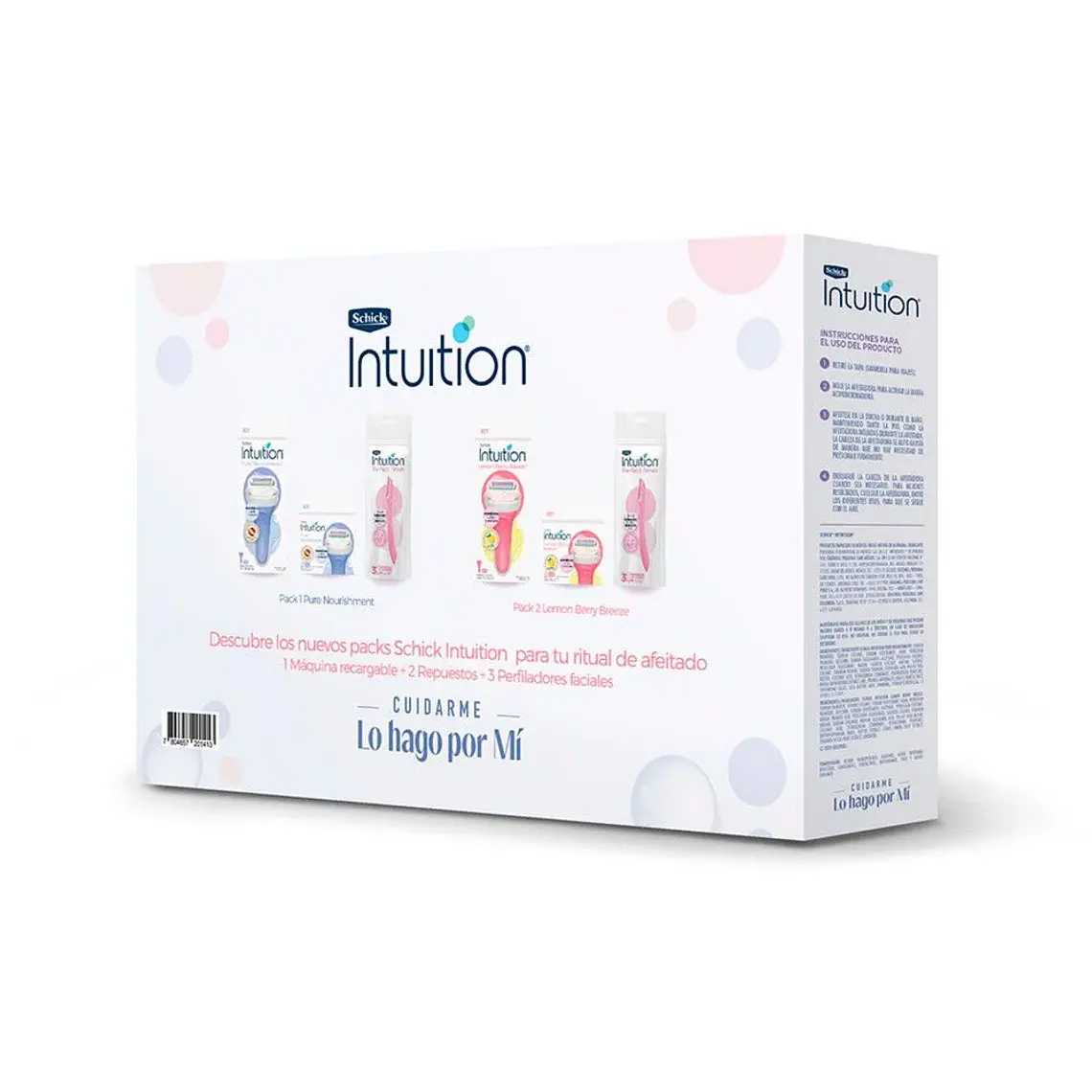 Pack Intuition depilación + Espuma de afeitar 4