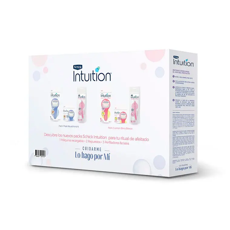 Pack Intuition depilación + Espuma de afeitar 4