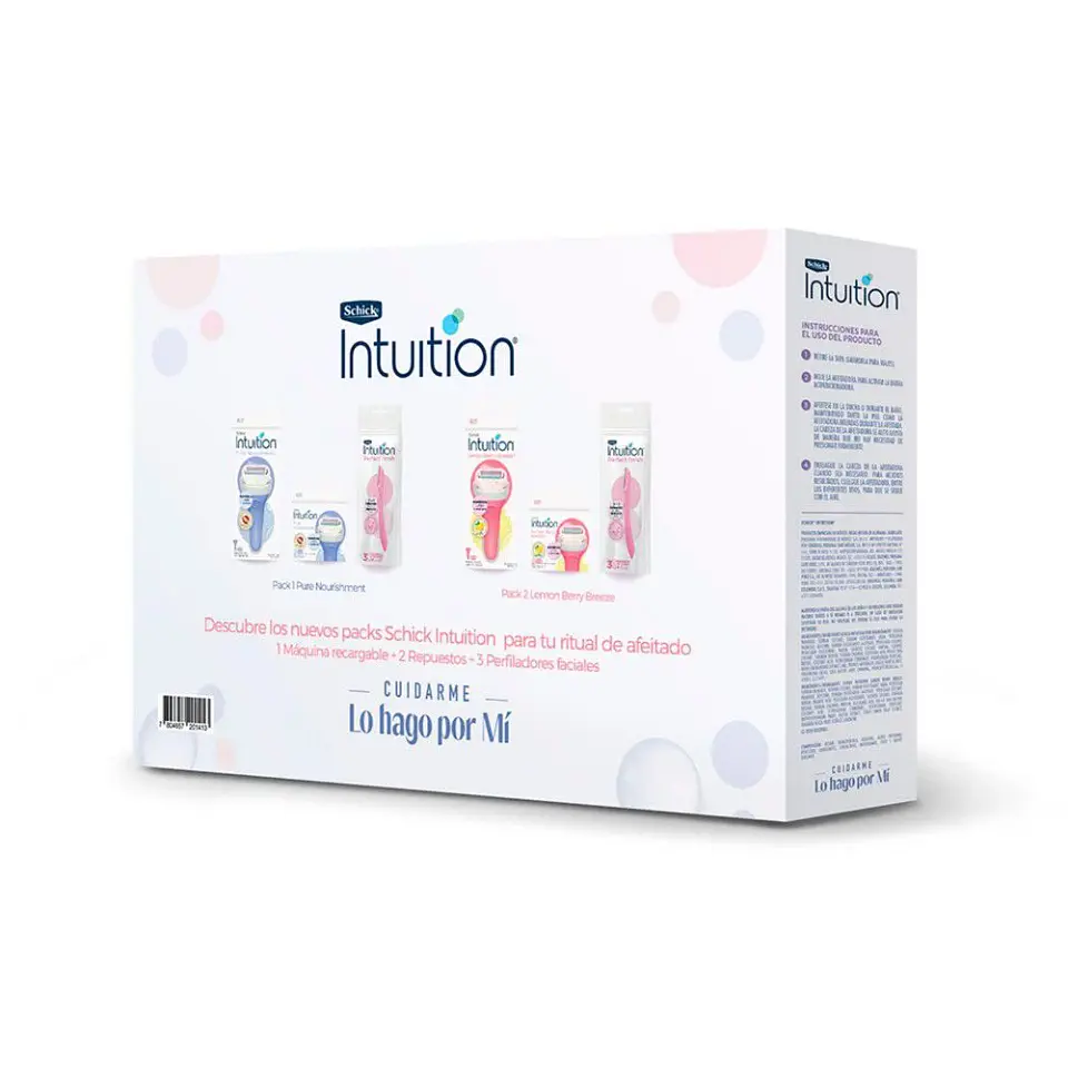 Pack Intuition depilación + Espuma de afeitar 4
