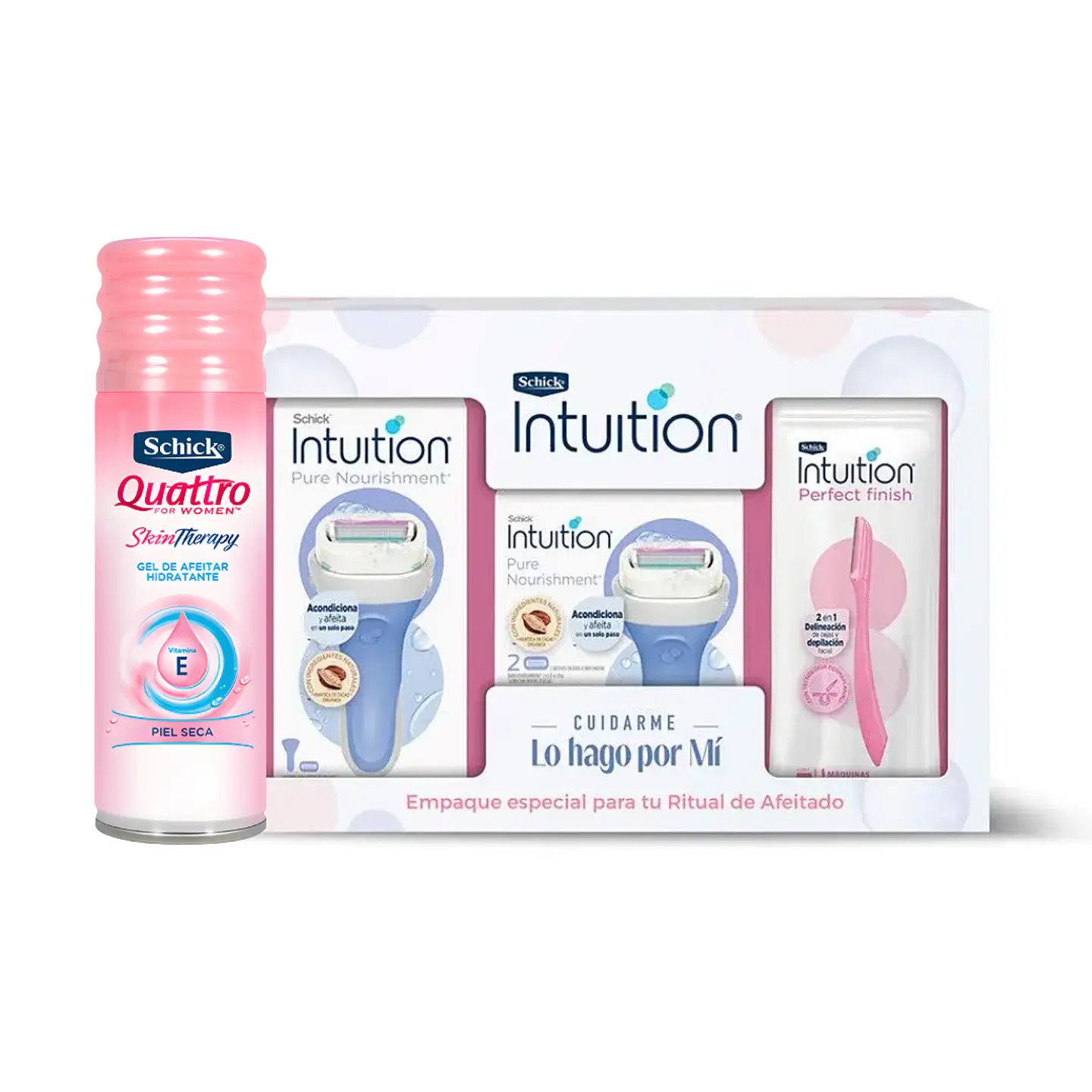 Pack Intuition depilación + Espuma de afeitar 2