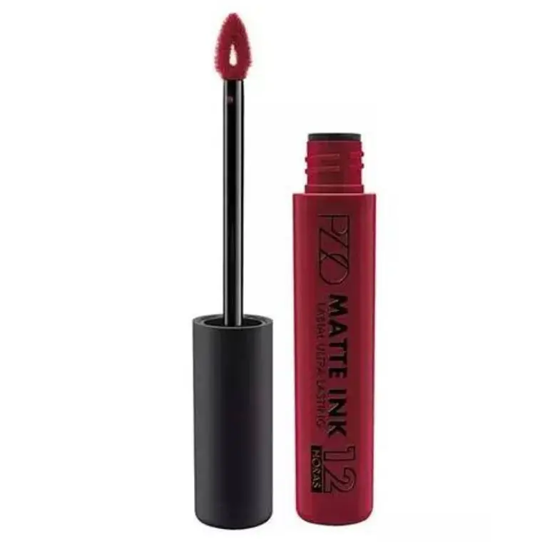 Labial Líquido Larga Duración Matte Ink 12 horas Positive Red En Blister - PETRIZZIO 1