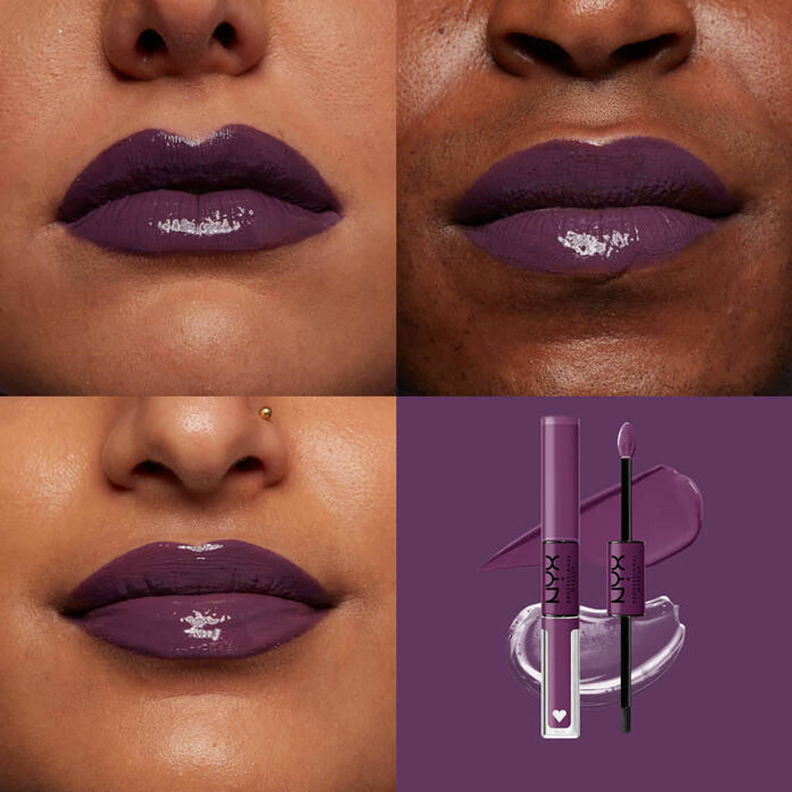 Labial Shine Loud Pro Pigment Lip Shake Things Up - NYX 2