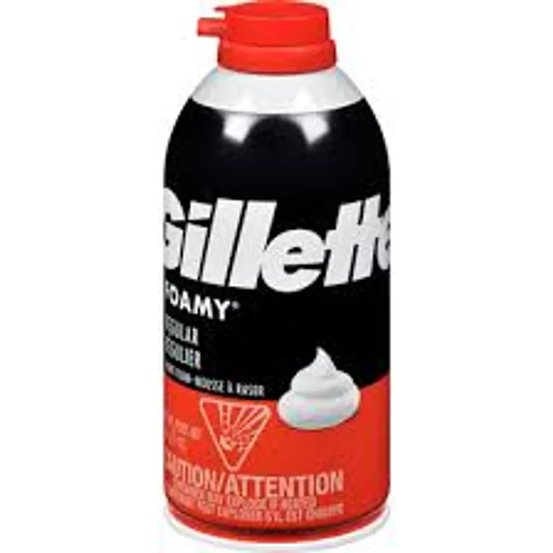 Gillette Foamy Regular Espuma Para Afeitar 311 g 1