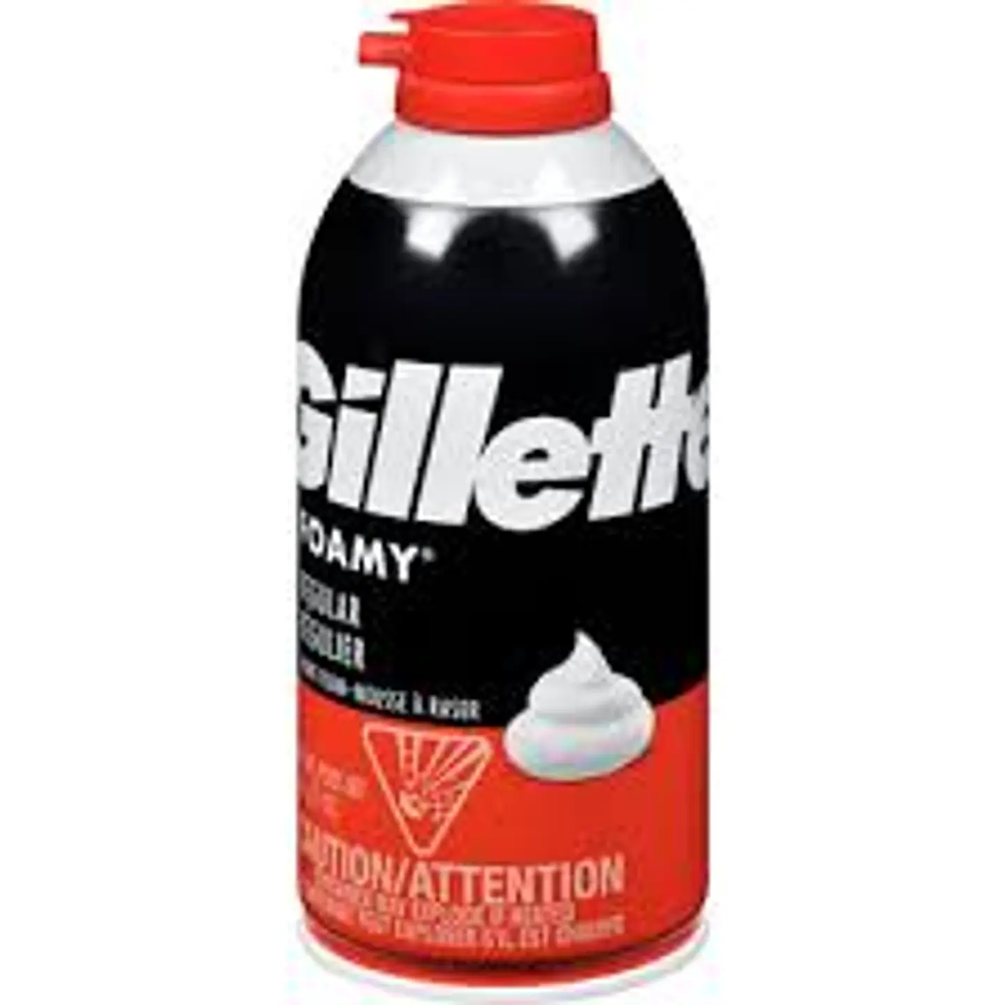 Gillette Foamy Regular Espuma Para Afeitar 311 g 1