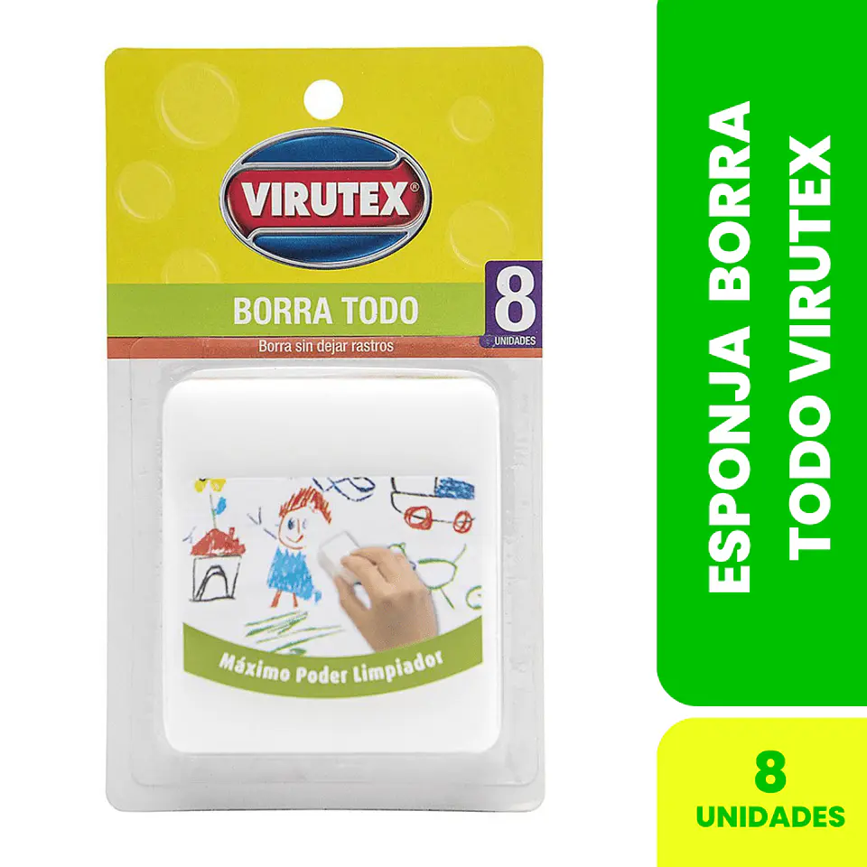 Esponja Borra Todo 8uni - VIRUTEX 1