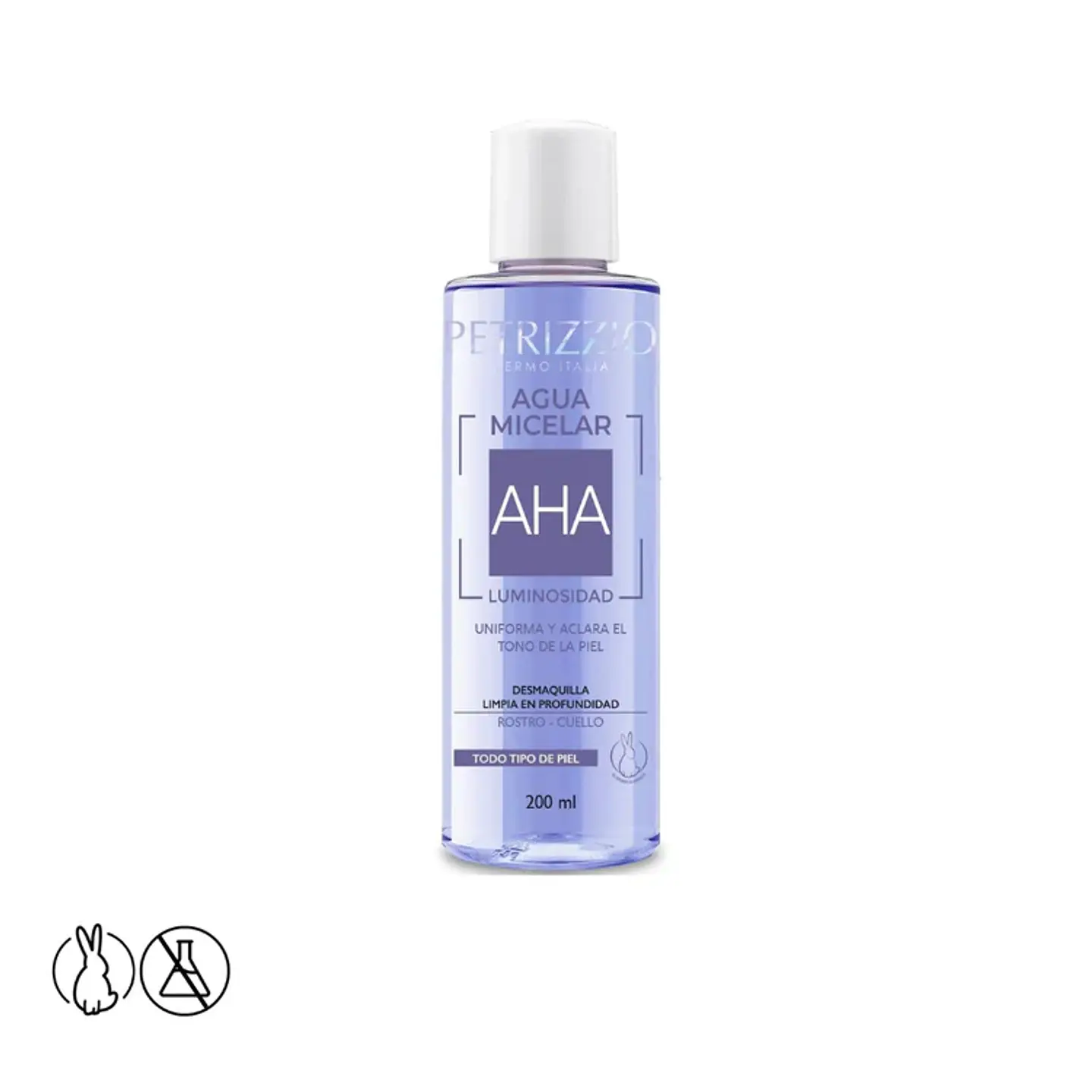 Agua Micelar AHA Glow Up 200 ml - PETRIZZIO 1