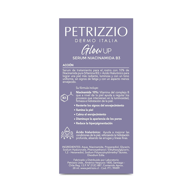 Serum Glow Up Niacinamida 10% Proluminosidad - PETRIZZIO 3