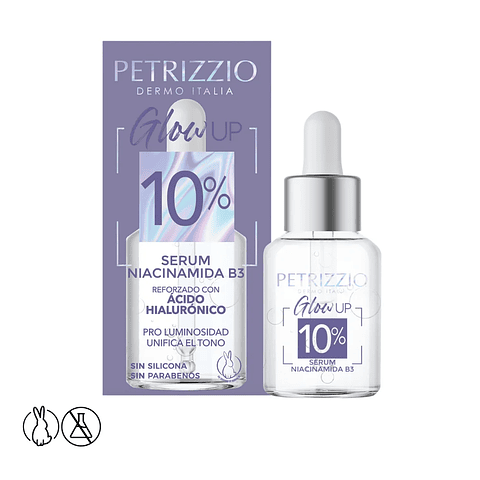 Serum Glow Up Niacinamida 10% Proluminosidad - PETRIZZIO