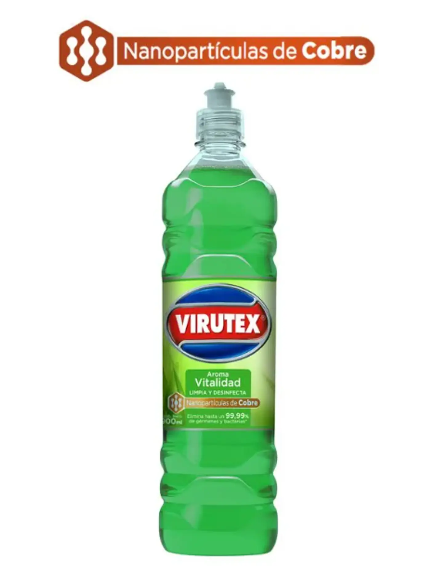 LIMPIADOR DESINFECTANTE VITALIDAD 900ML VIRUTEX 1