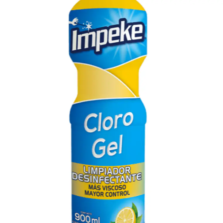 Cloro Gel Aroma Limón 900ml - IMPEKE 2