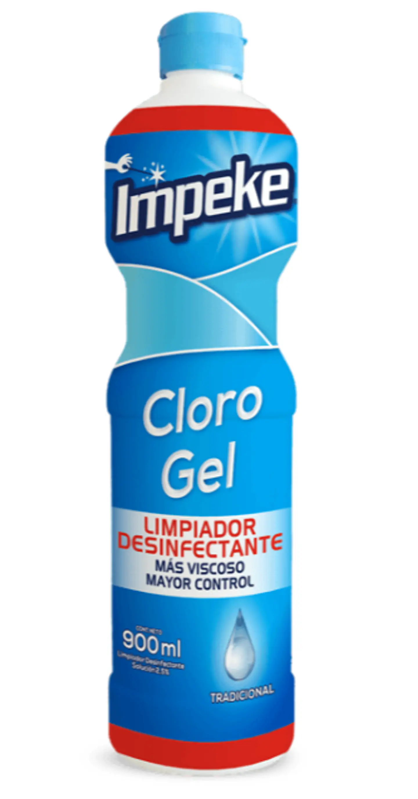 Cloro Gel Tradicional 900ml - IMPEKE 2