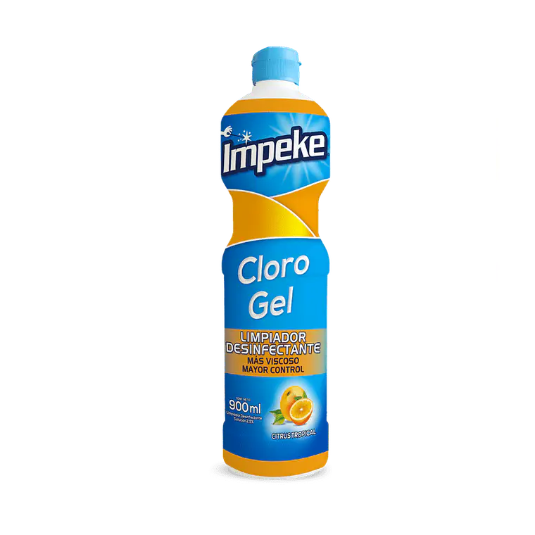 Cloro Gel Citrus 900ml - IMPEKE 2