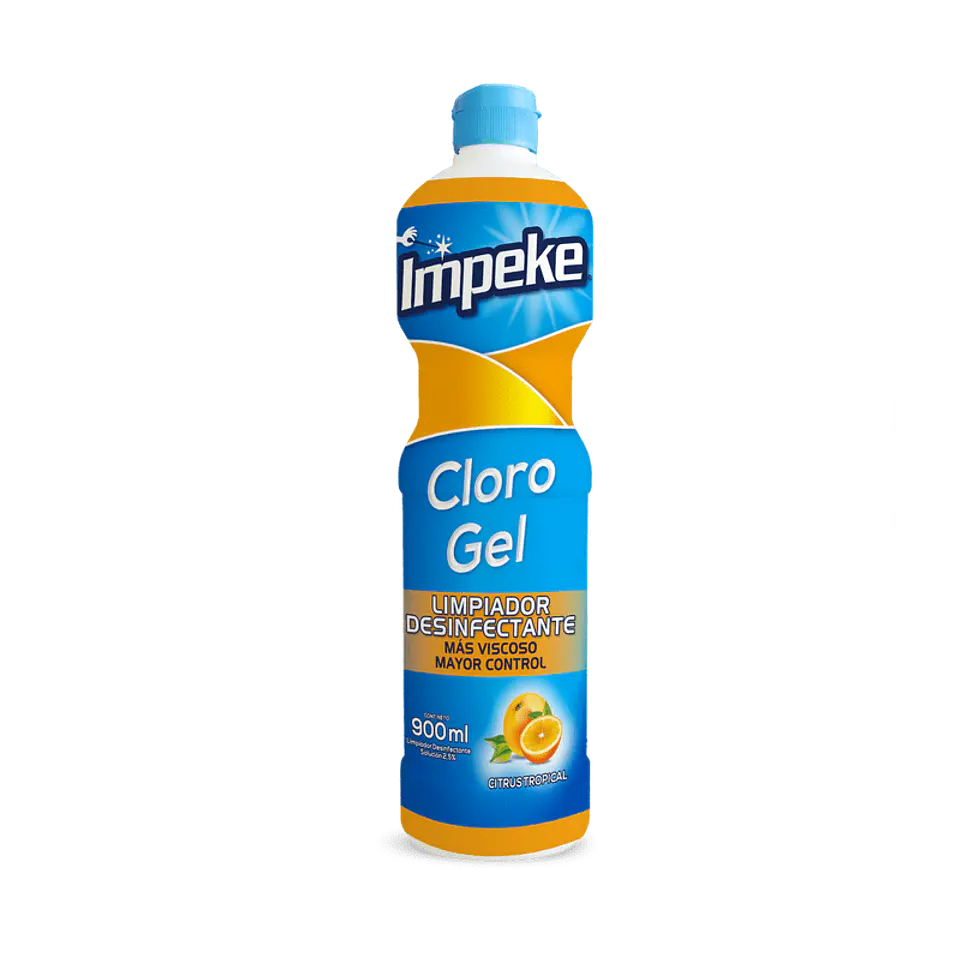 Cloro Gel Citrus 900ml - IMPEKE 2