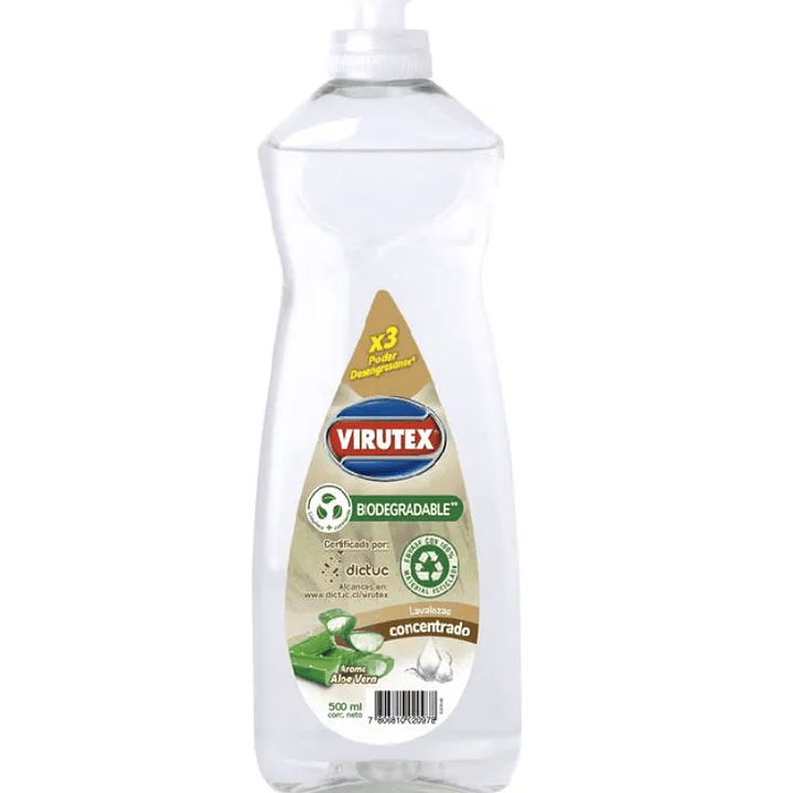 Lavalozas Ecologico 500 ML VIRUTEX 1