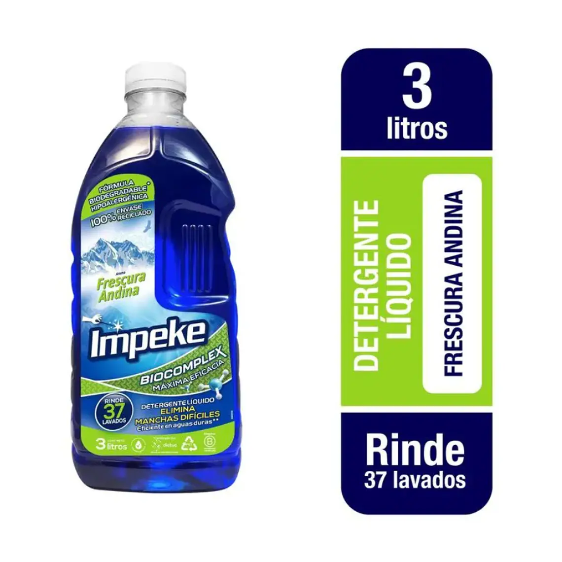 Detergente Frescura Andina 3LT IMPEKE 1