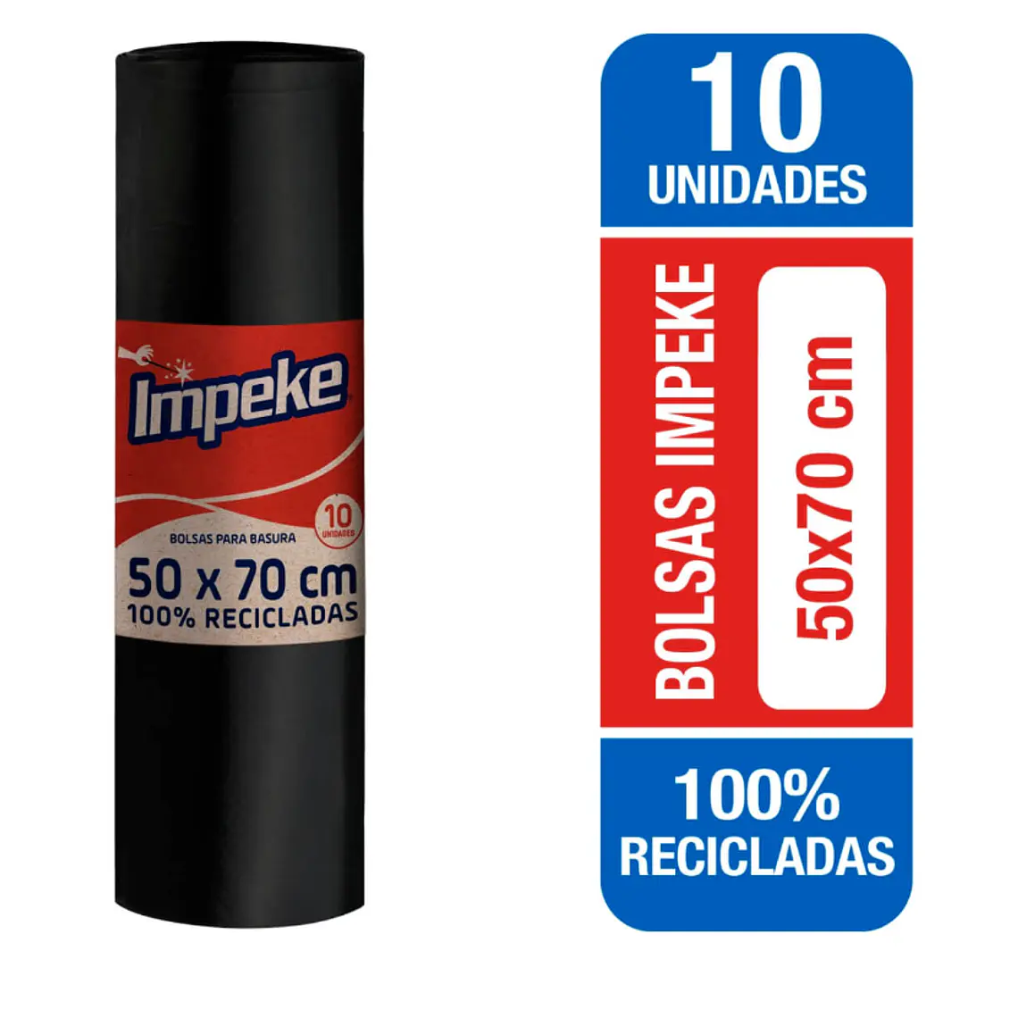 Bolsas Para Basura Economicas 50 X 70 Cm 10 Unidades Impeke 1