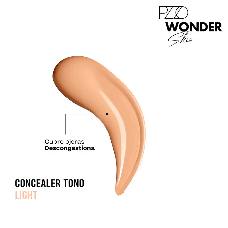 Corrector de Ojeras Wonder Skin Concealer Light 01 PETRIZZIO 2