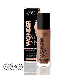 Base de Maquillaje Wonder Skin 35 ml Golde Beige 02 - PETRIZZIO