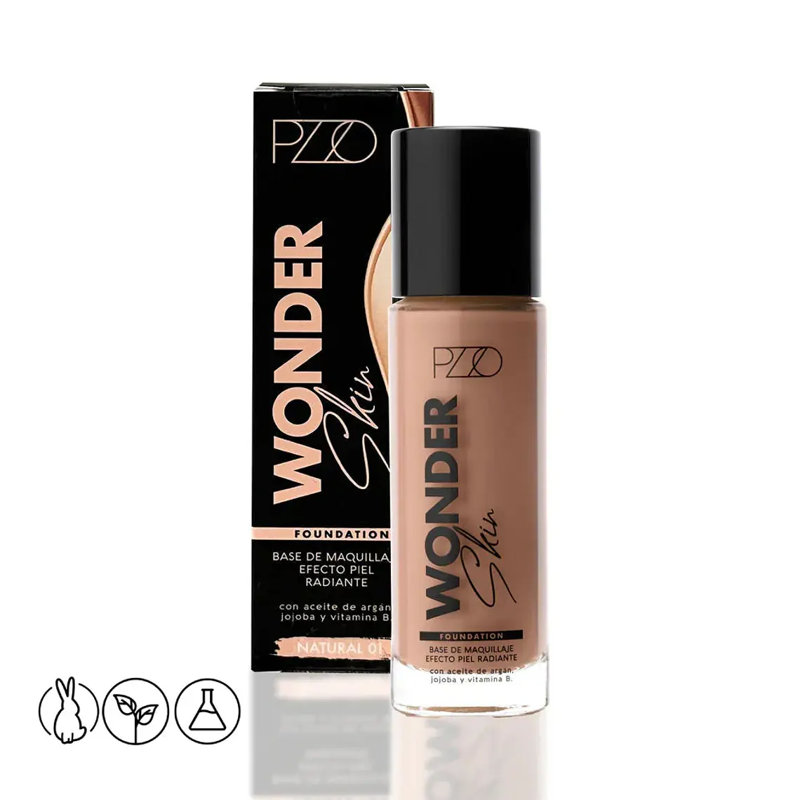 Base de Maquillaje Wonder Skin 35 ml Natura 01 - PETRIZZIO 1