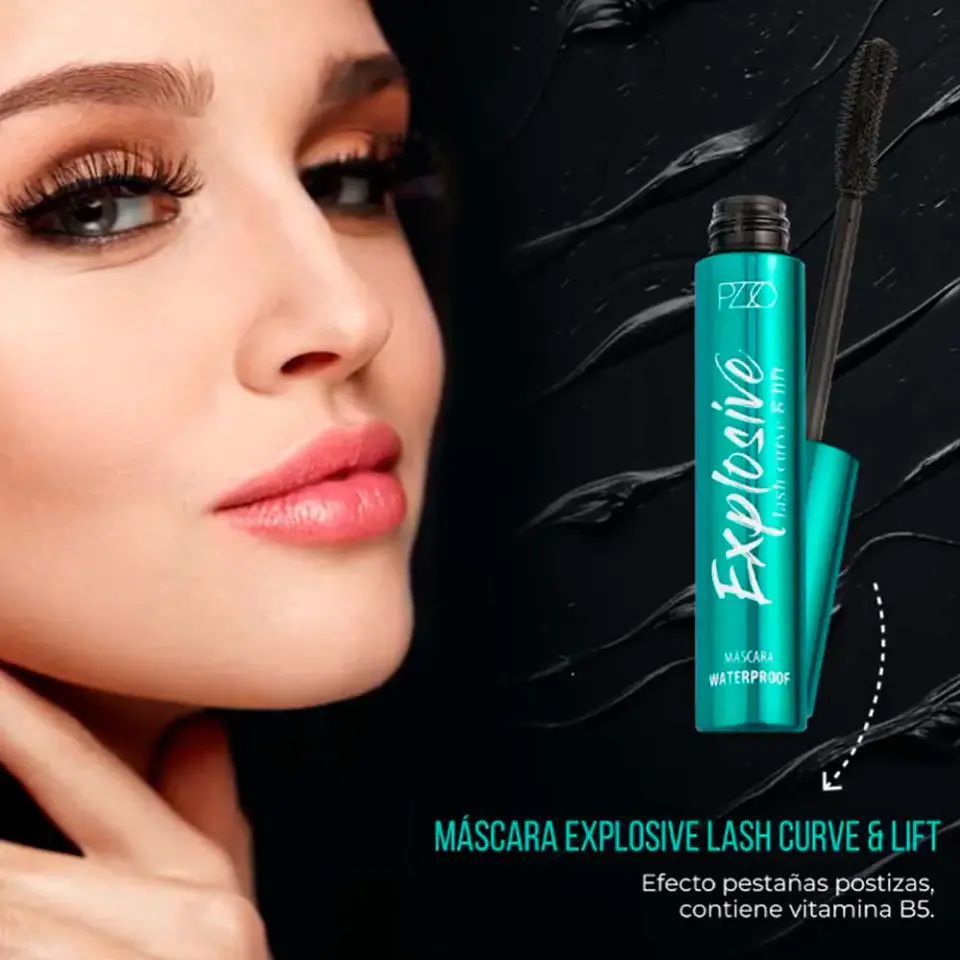 Máscara de Pestaña Explosive Lash Curve & Lift Waterproof - PETRIZZIO 3