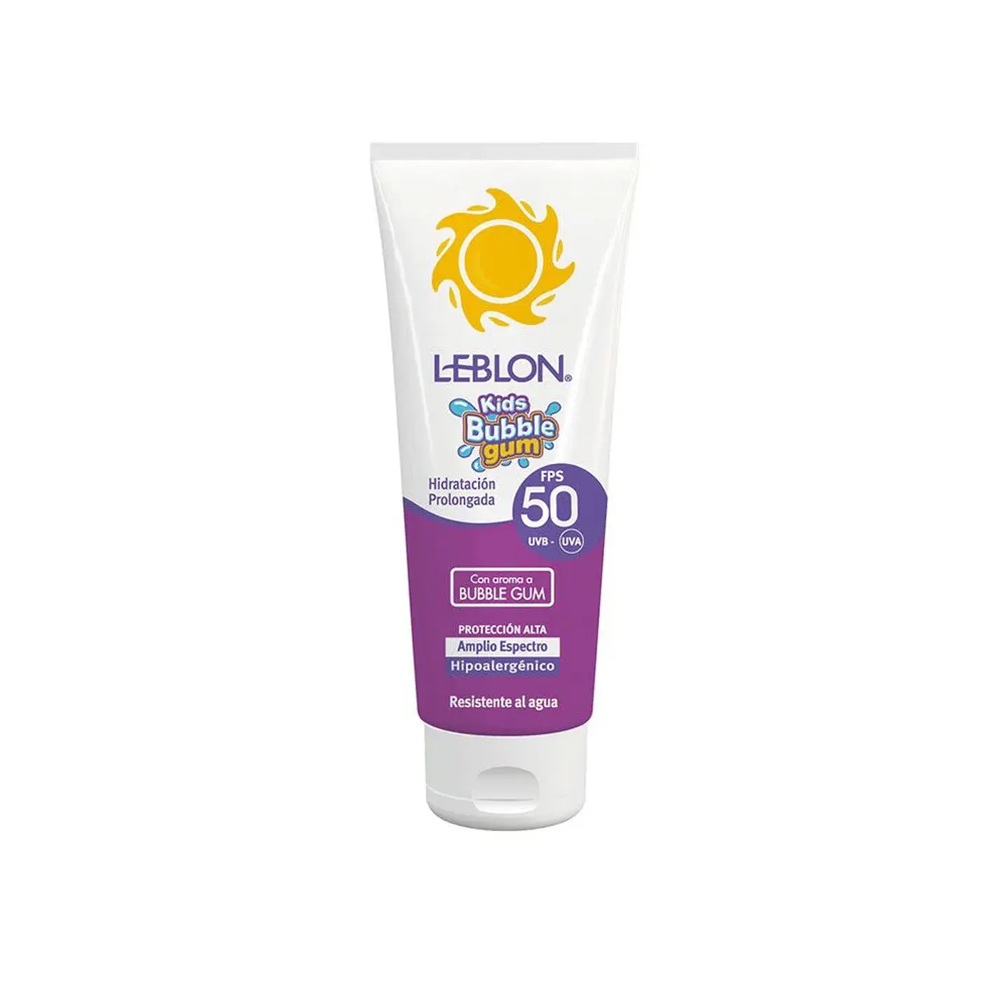 Protector solar kids Bubble Gum FPS50 190gr - LEBLON 1