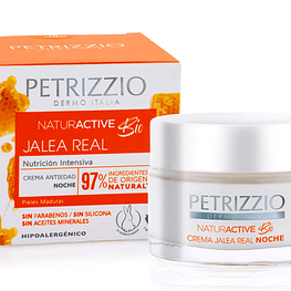 Crema Antiedad noche Jalea Real Naturactive Bio 50g - PETRIZZIO