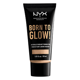 Base To Glow Naturally Radiant Foundation Vanilla Nyx