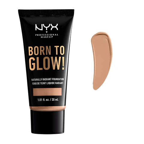 Base de Maquillaje Natural Born To Glow Soft Beige - NYX