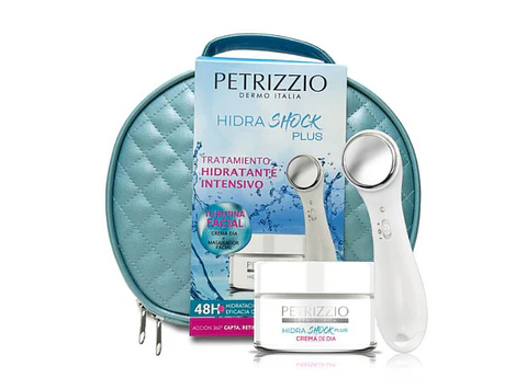 Estuche Masaje Facial Hidra Shock  + Néceser - PETRIZZIO