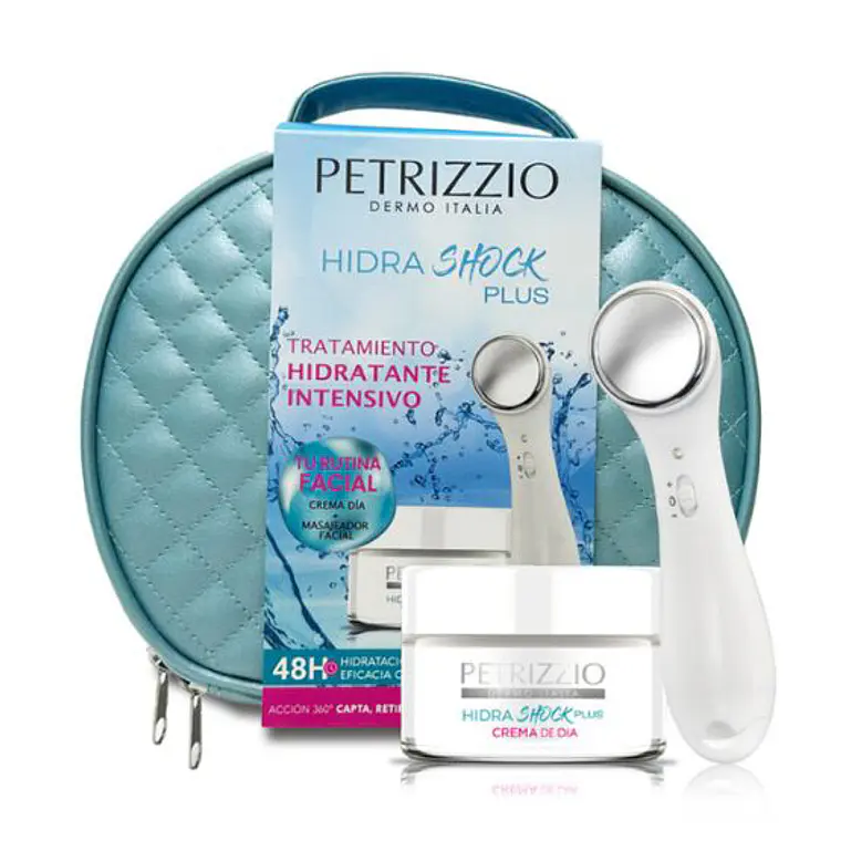 Estuche Masaje Facial Hidra Shock  + Néceser - PETRIZZIO 1