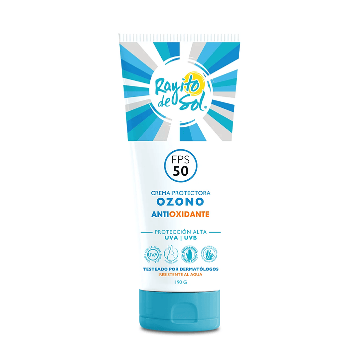 Crema Protectora Fps 50 Ozono 190g Rayito De Sol - PETRIZZIO 2