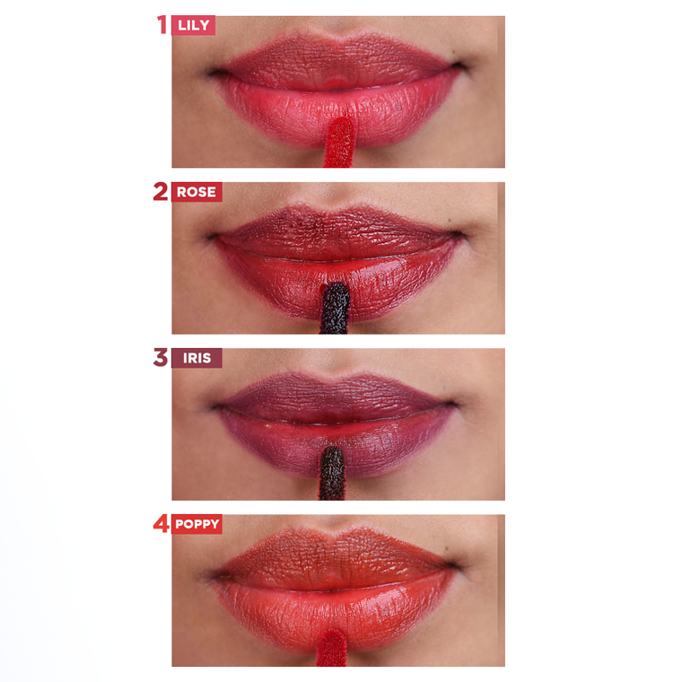 Tinta para Labios y Mejillas Juicy Flush - Dolce Bella 3