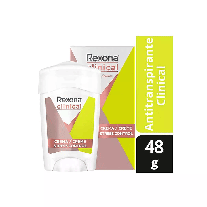 Rexona Clinical Desodorante Barra Femenino Stress Control 1