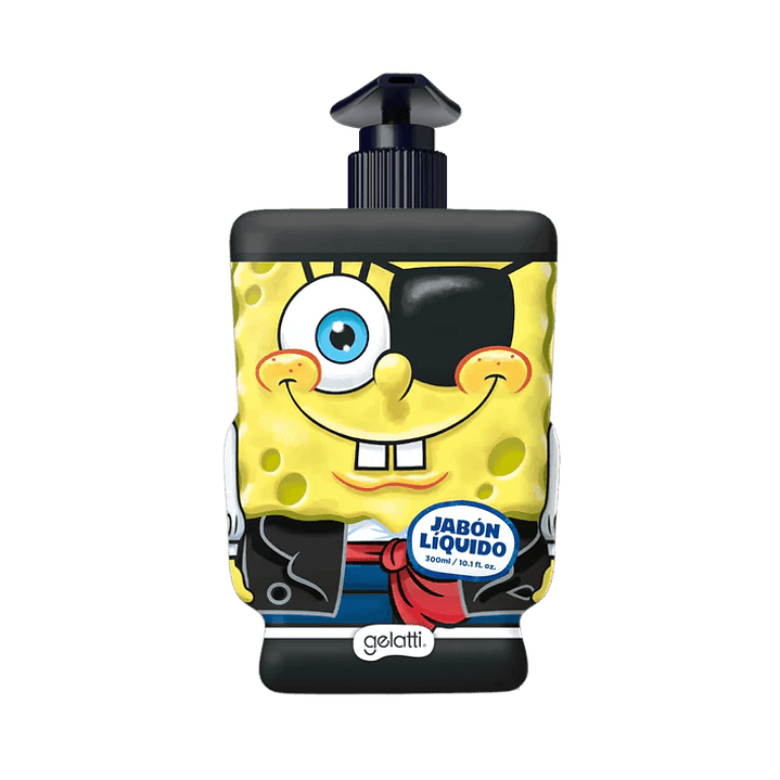 Jabón líquido Bob Esponja Pirata 300ml 1