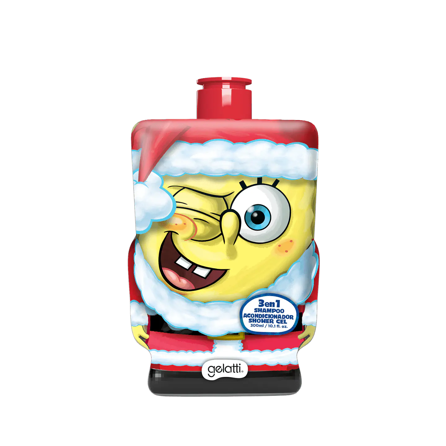 Shampoo Bob Esponja Santa 300ml 1