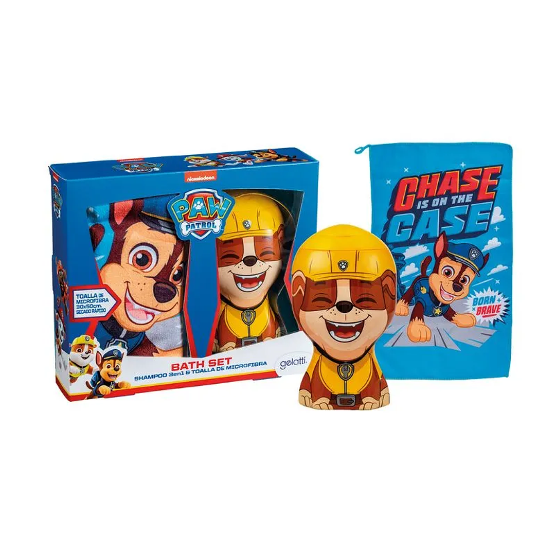 Set de Cuidado personal PAW PATROL shoobies - shampoo + toalla paw patrol 1