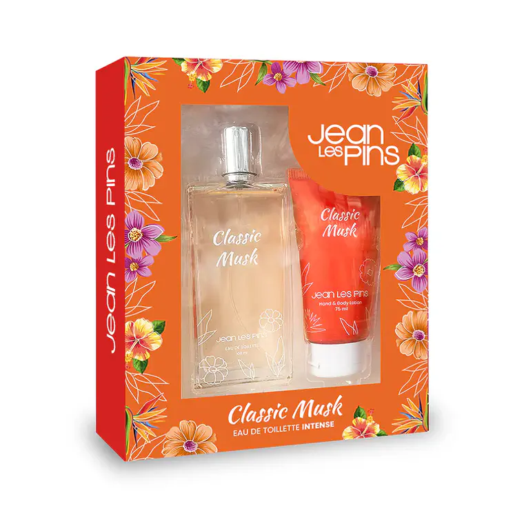 Set Perfume Classic Musk EDT + Hand & Body Lotion - PETRIZZIO 1
