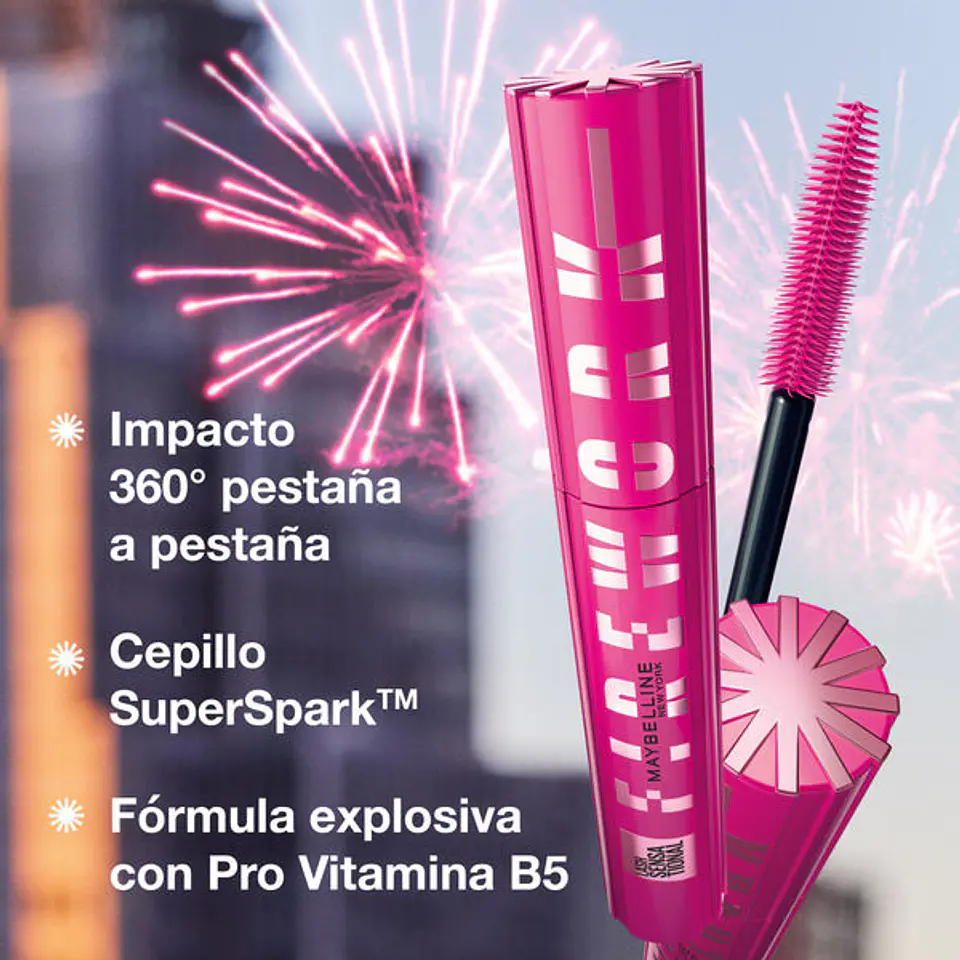 Máscara de Pestañas Lash Sensational Firework Waterproof (SIN BLISTER) - MAYBELLINE 3