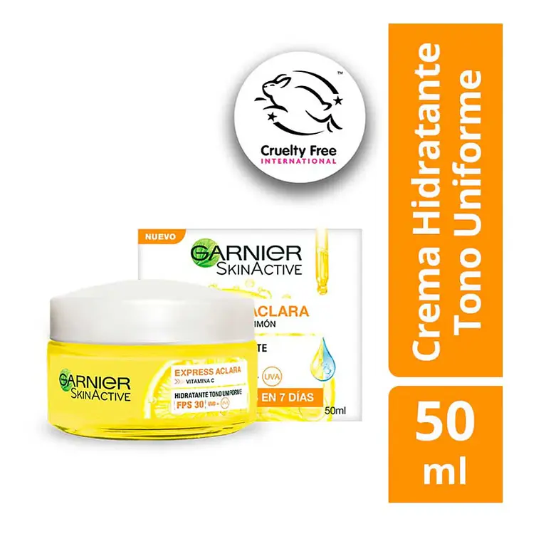 Crema Hidratante FPS 30 Express Aclara 50 ml 1