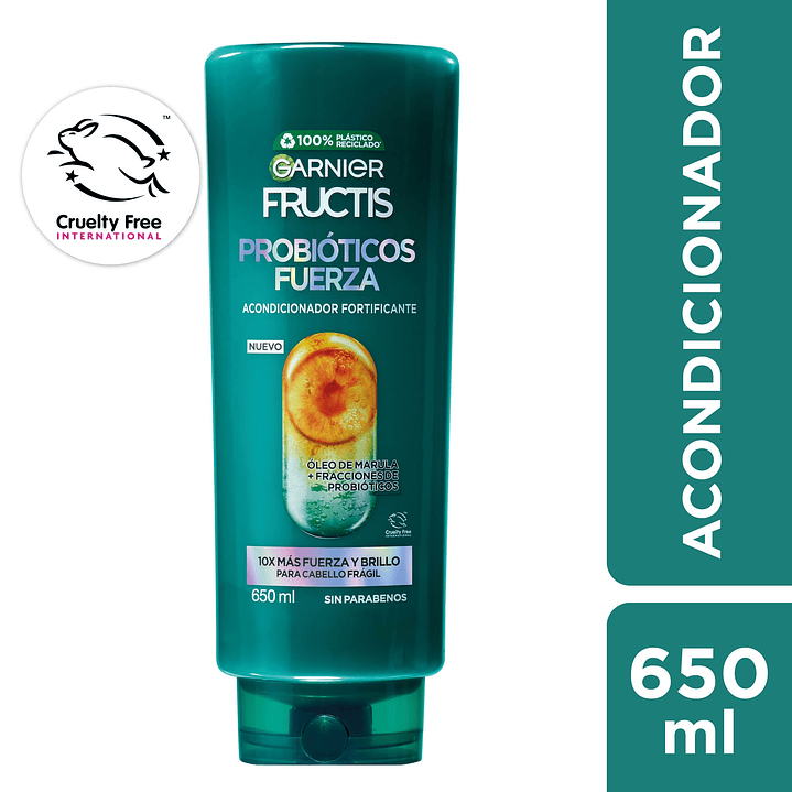 Acondicionador Probióticos Fuerza 650 ml - Garnier 1