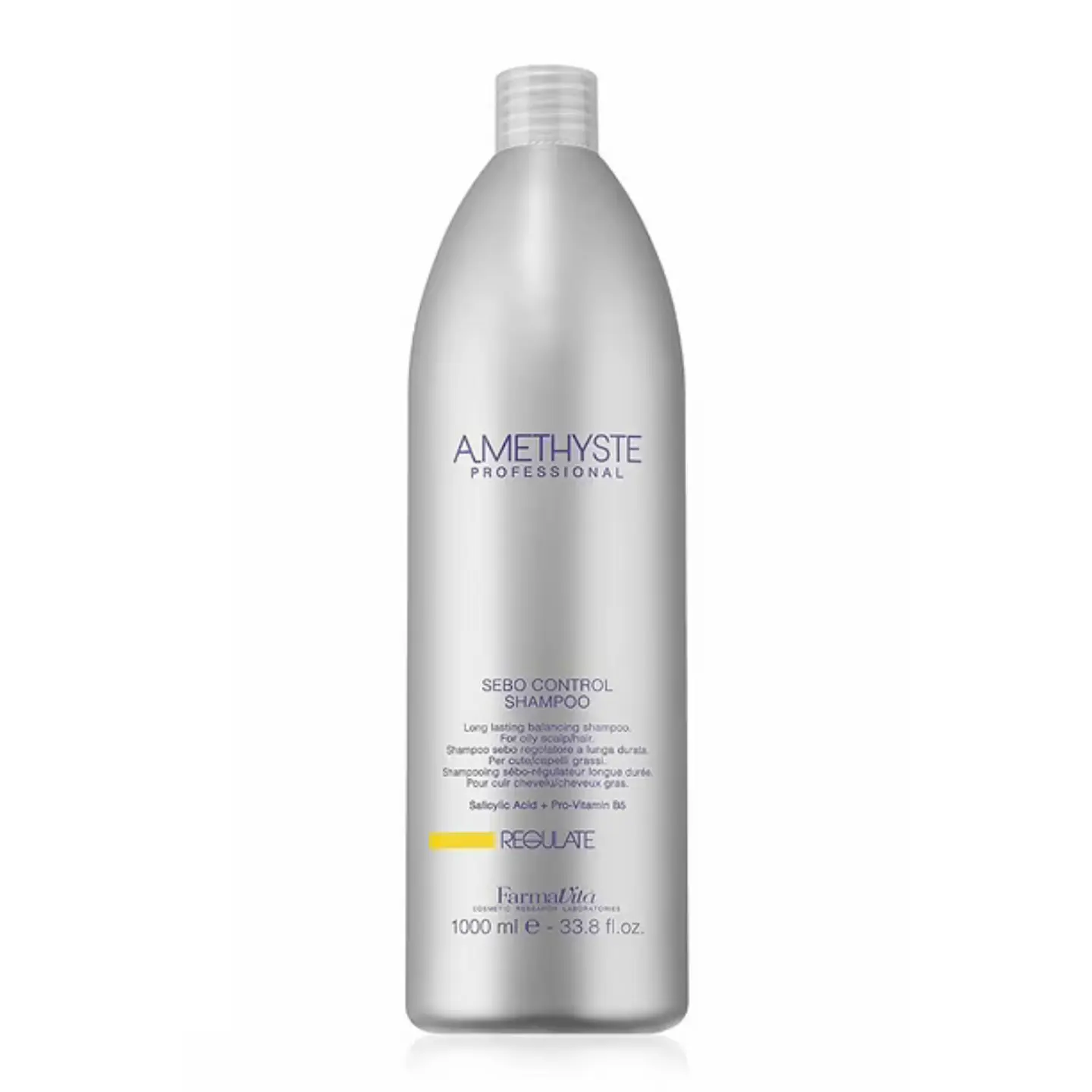Amethyste Regulate Sebo Control Shampoo 1000ml - FARMAVITA 1