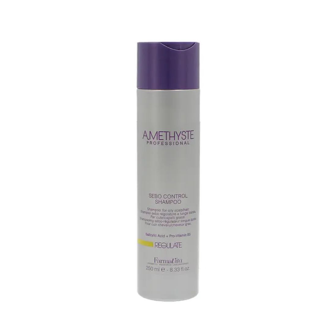 Amethyste Regulador Sebo Control Shampoo 250ml - FARMAVITA 1