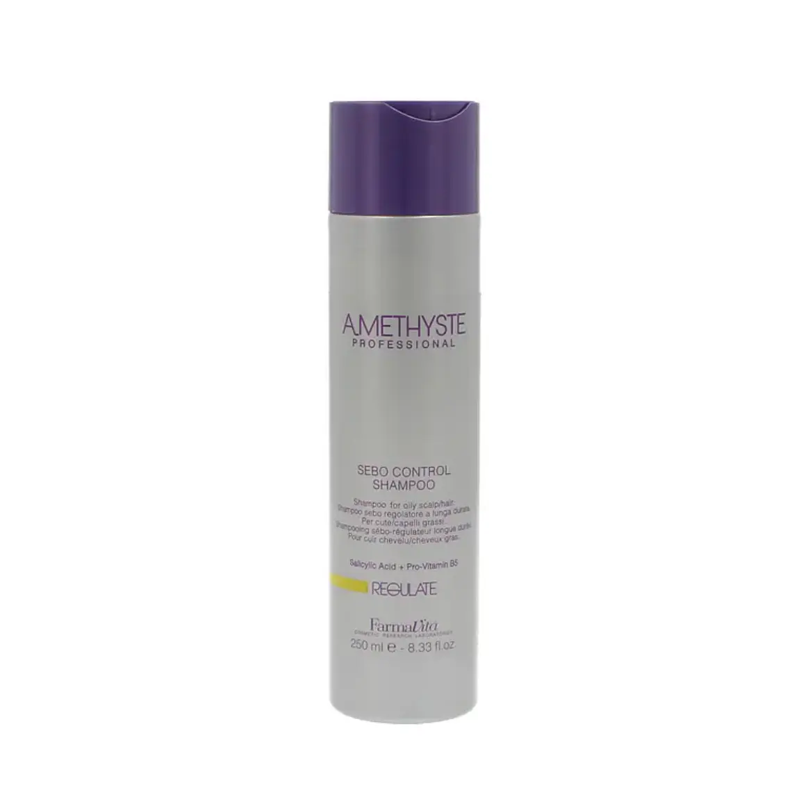 Amethyste Regulador Sebo Control Shampoo 250ml - FARMAVITA 1